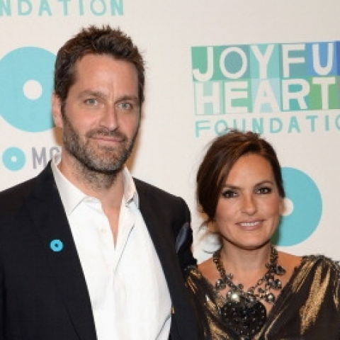 Peter Hermaan attending Joyful Heart Foundation 10th anniversay with his wife Mariska Hargitay